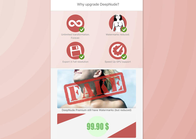 Illustration for article titled Esta infame aplicación de deepfakes desnuda cualquier mujer en una fotografía con solo un click